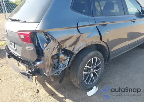 2021 Volkswagen Tiguan 2.0T S from USA, damaged, VIN 3VV0B7AX3MM038342